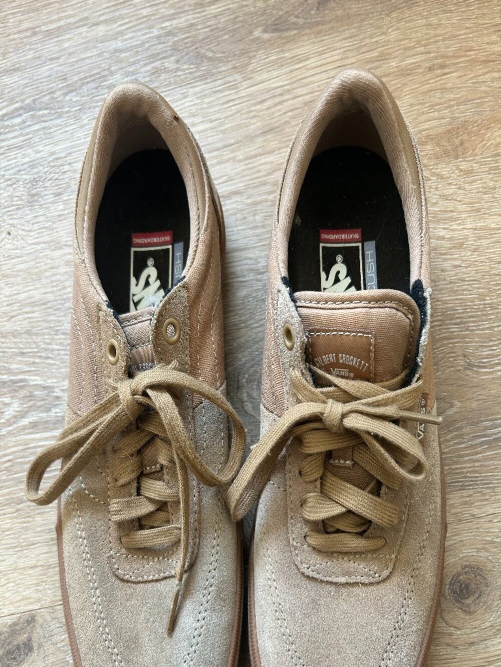 Vans Gilbert Crockett Pro Model Sneakers Tobacco Brown and Gum Men's Size 8.5 - Picture 5 of 10